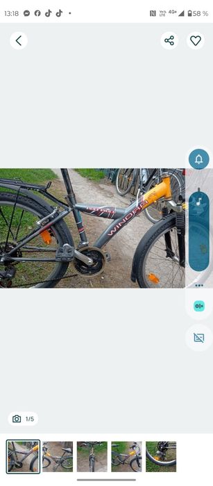 Vind bicicleta 24