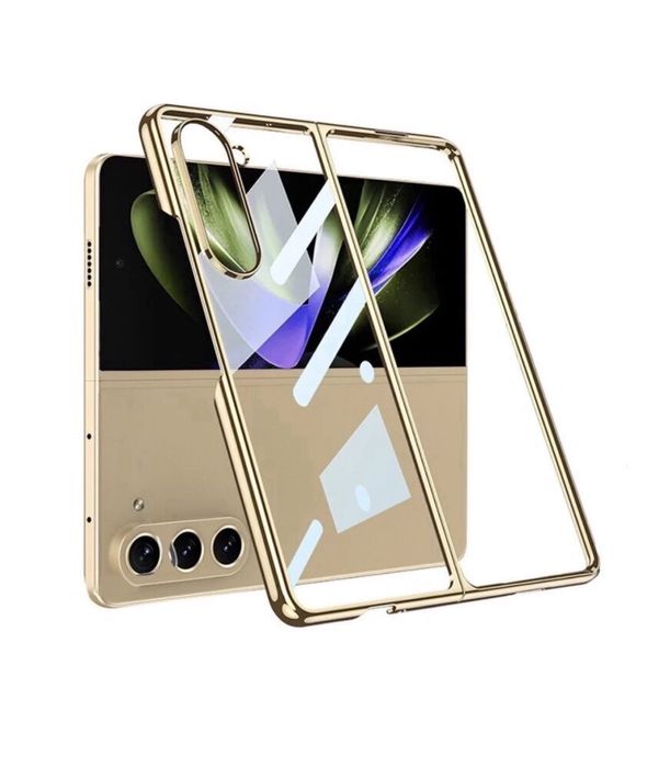 HUSA Samsung Z FLIP FOLD 3 4 5 6 Slim Plastic Transparent Insertie