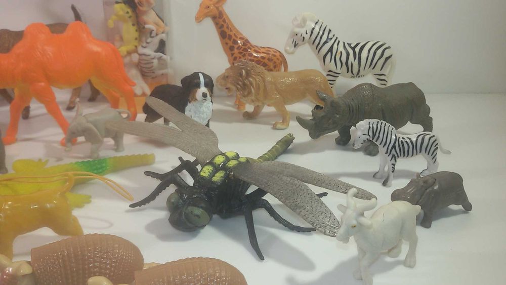 Лот пластмасови/гумени животни, анатомично-коректни