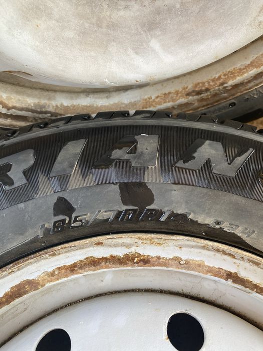 Летние шины от Triangle с дисками 185/70 R14
