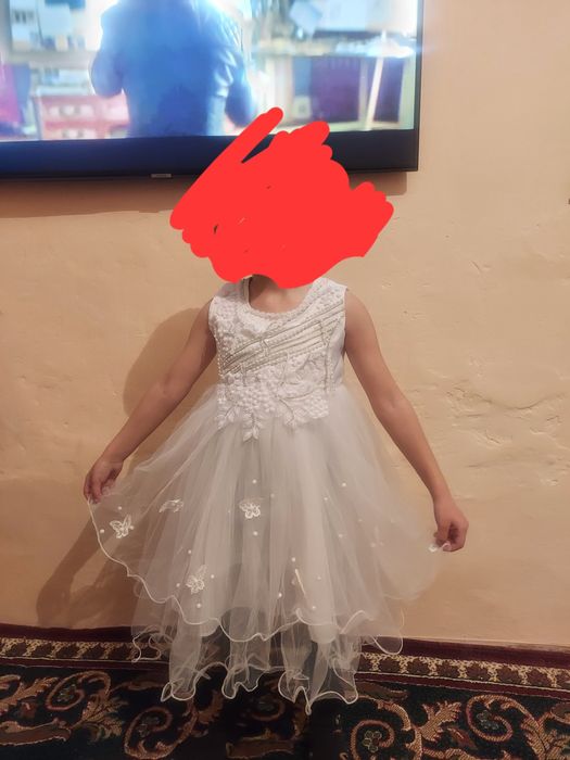 Ак пышный койлек балеромен