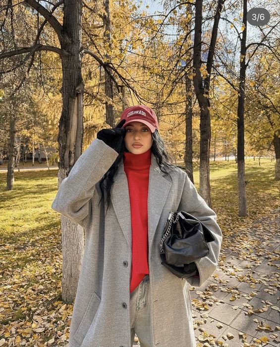 пальто женское оверсайз