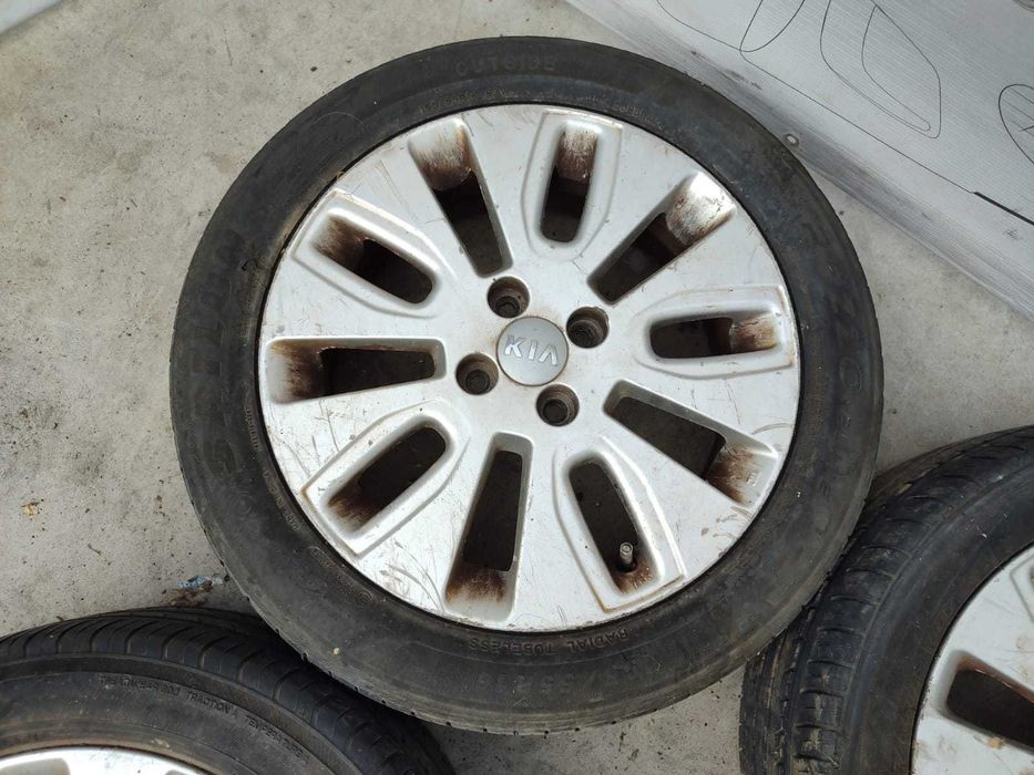 Set 4 Jante aliaj R16 195/55R16 4x100 KIA Rio 6JX16 OFFSET 48 2013 / [2012-2016] / (11W)