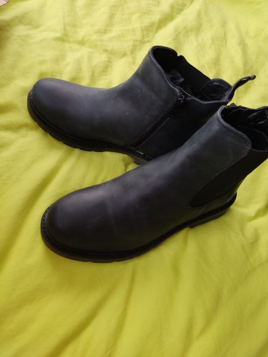 НОВИ Боти естествена кожа 38, нови, ИДЕАЛНИ ЗА КОЛЕДЕН ПОДАРЪК