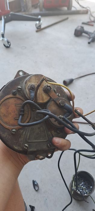 Оригинален 1937 1938 Ford Dash Инструментален клъстер Температурни амп