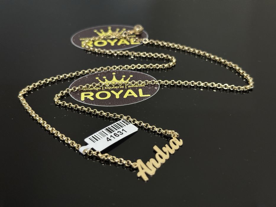 Bijuteria Royal: Lant dama aur nou Andra 14k/4.80 gr 450 lei/gr
