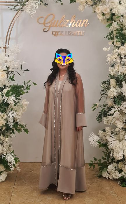 Роскошная абайка из Дубая