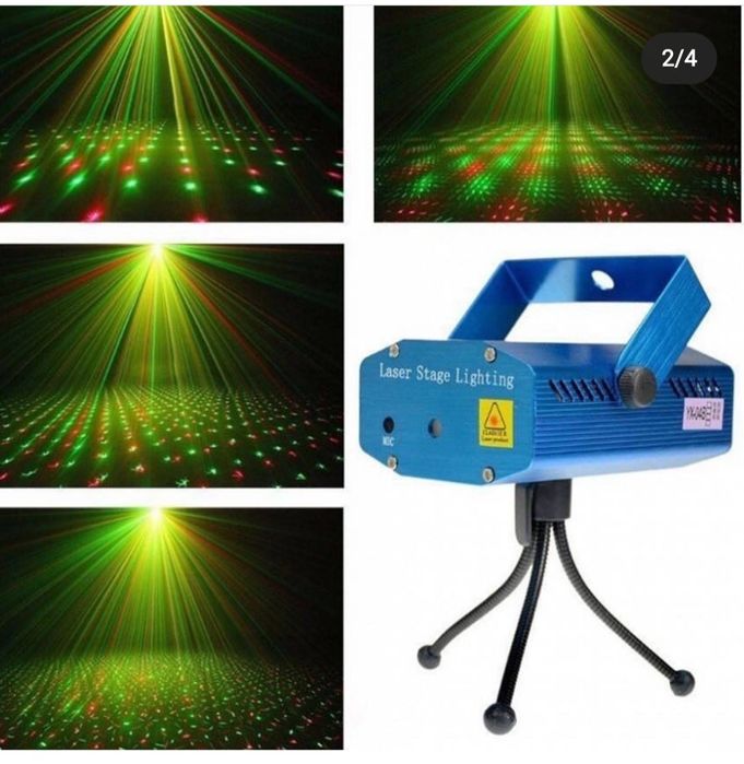 Лазерная прожектор 3Д (Svetilnik)