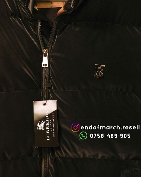 Vesta Burberry neagra