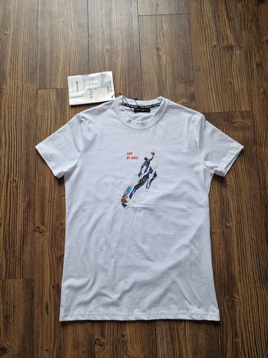 Страхотна мъжка тениска OFF уайт размер L / XL