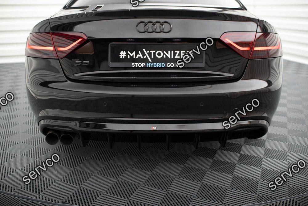 Difuzor bara spate Audi A5 Coupe Cabrio S-Line S5 8T 2007-2011 v34