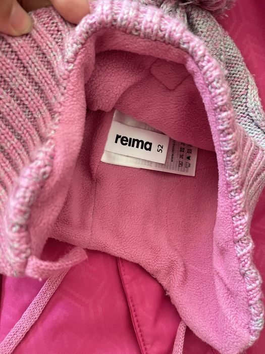 Reima комбинезон зимний + шапка