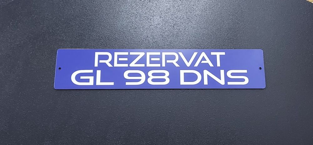 Placute Rezervat ptr parcare auto