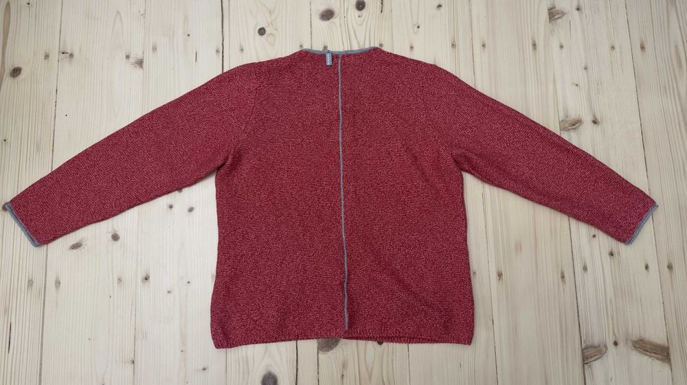 Cardigan Rabe 1920 Nou cu Etichetă – Jachetă Tricotată Cărămiziu / Roșu Mărimea 40