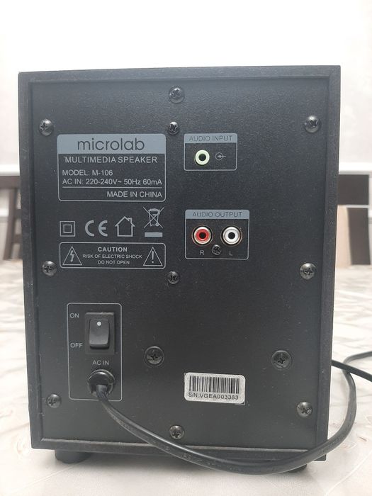 Колонки Microlab M-106