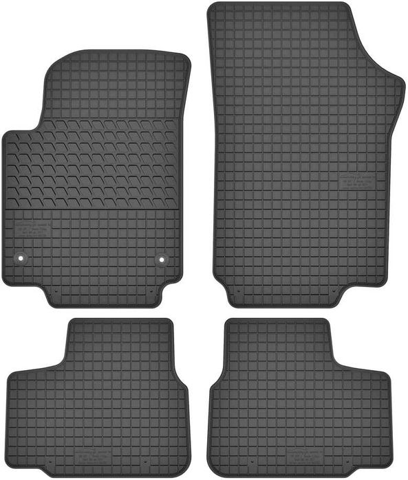 Стелки VW UP / Skoda Citigo / Seat Mii 2011+ Гумени със закопчалки