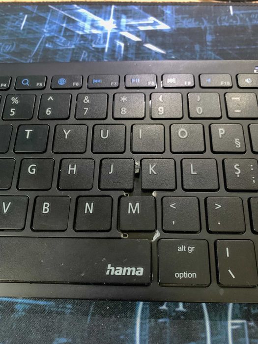 Hama Tastatura Bluetooth, Neagra, compatibil cu Android/iOS/Windows