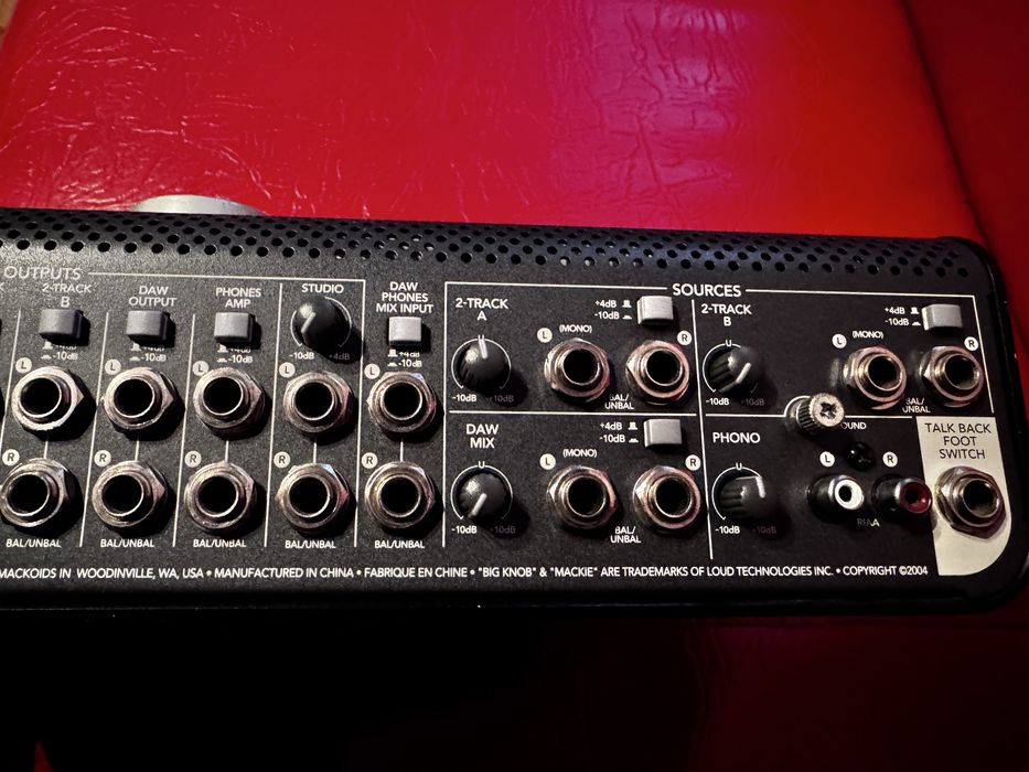 Mackie Big Knob old version