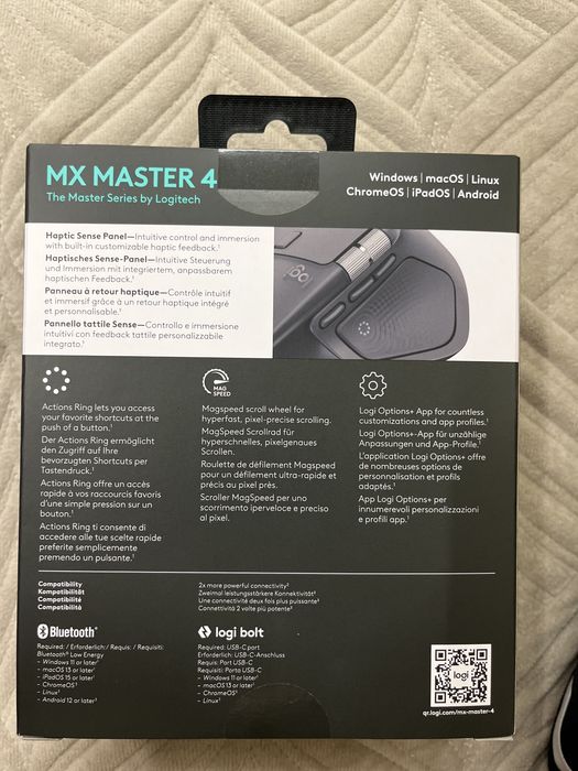 Мышь mx master 4