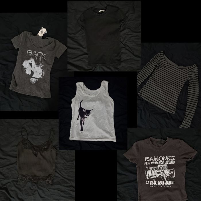 топы/майки secondhand