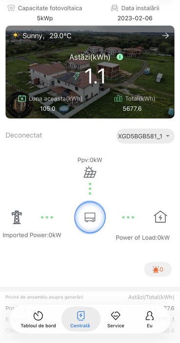 Vand invertor trifazic on-grid Growatt 5kW