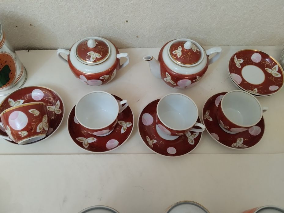 Чайные сервизы СССР