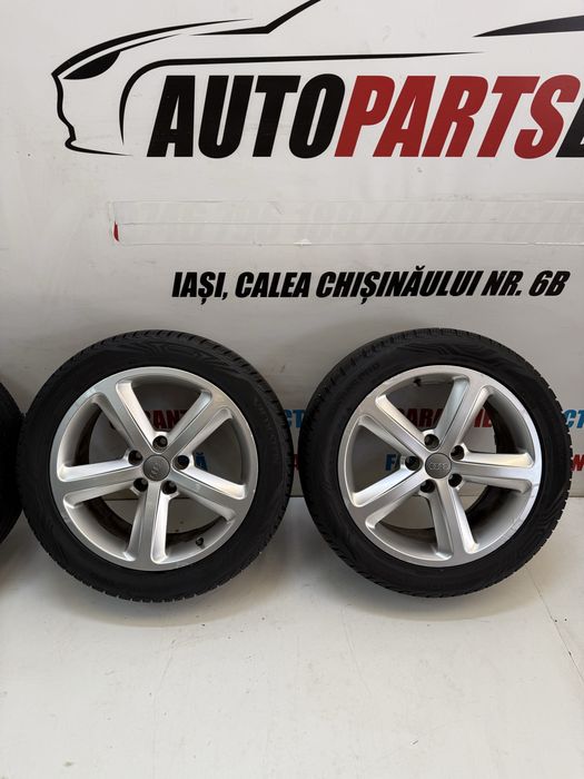 Jante aliaj aluminiu 5x112 R17 7.5J ET43 Audi A3 A4 B6 B7 A6 C6 Originale 8E0 601 025 AQ S-line