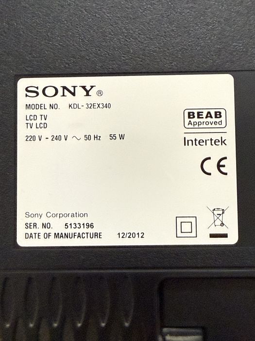 Vand televizor LCD Sony