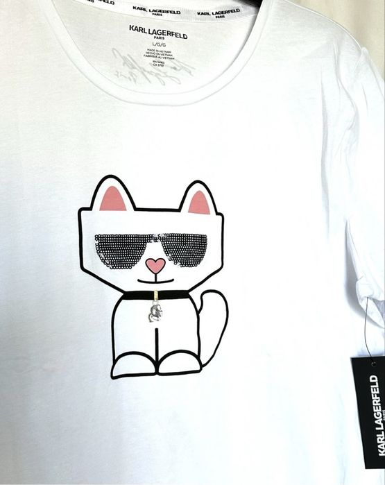 Маркова те иска Karl Lagerfeld ; нова с етикет; размер L; 95%памук