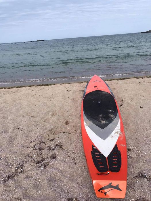 Jimmy Lewis U-boat, 12’6”x25, 223L, карбон, сърф, sup race