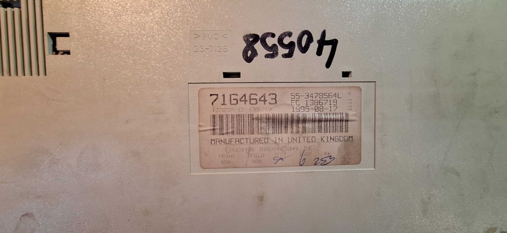 Tastatura retro IBM PS2 model M din 1995, 71G4643, colectionari