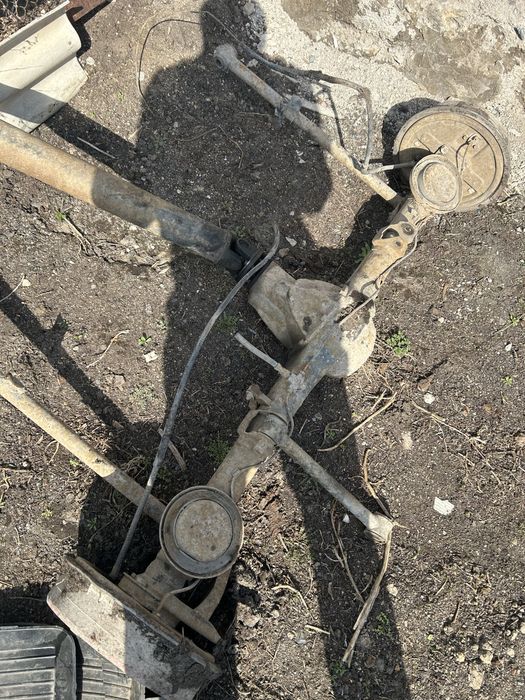 мост в сборе и коробка