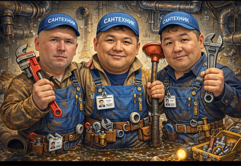 Услуги сантехника. Аварийный вызов 24/7.