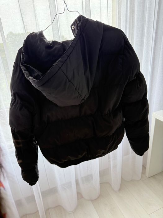 Черно зимно яке-стилно, топло и удобно