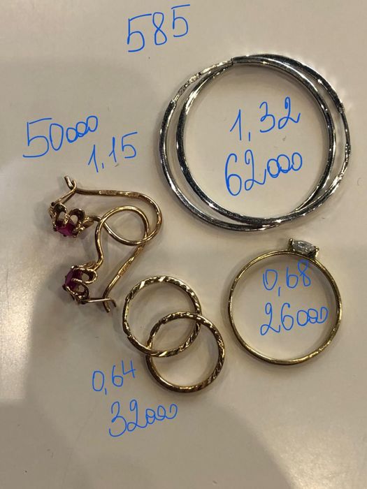 Продам золотые серьги с бриллиантами 750 пробы