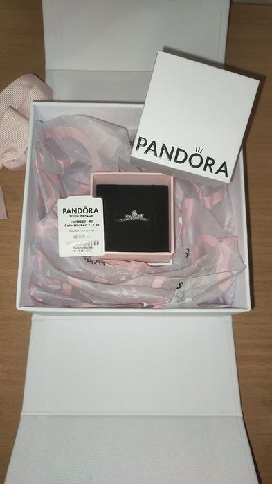 Кольцо Pandora серебро
