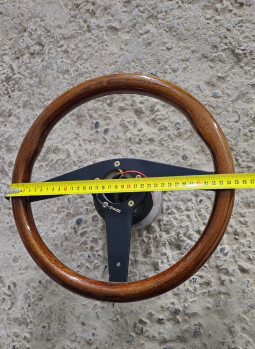 Руль дерево бмв е34