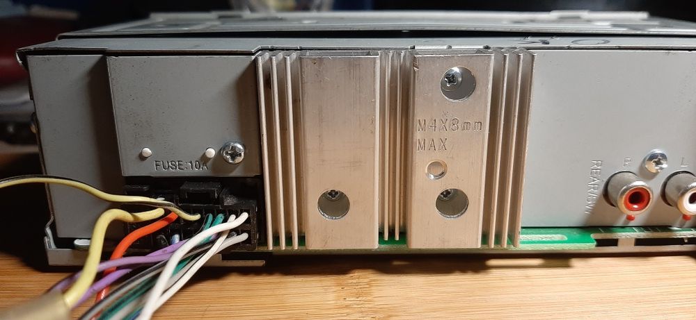 2 cd  kenwood 4x50w sony 4x45w