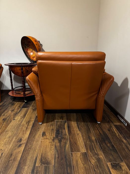 Нови фотьойли естествена кожа Leu Swisss