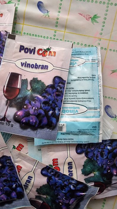 Vinobran sârbesc Praf de limpezire a vinului Valabilitate 2027