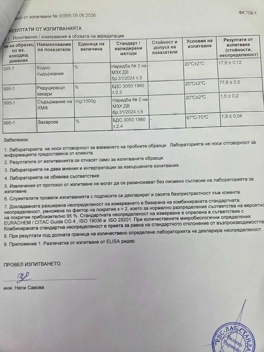Продавам мед- букет.