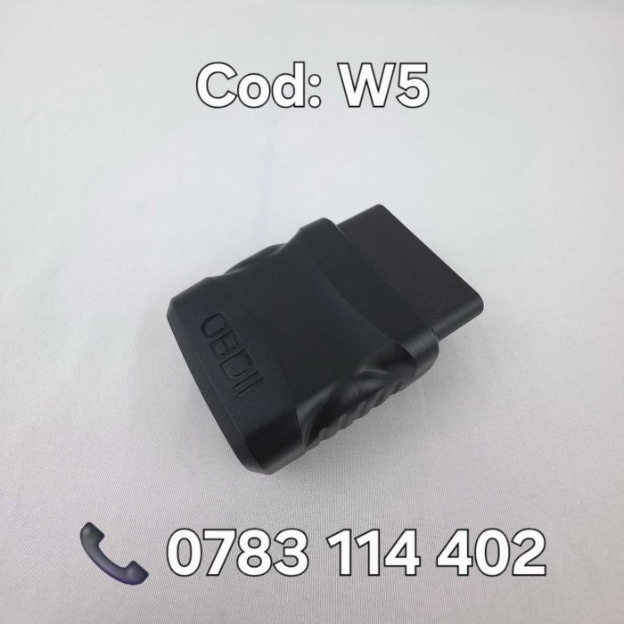 Tester Diagnoză Auto PROFESIONAL – ELM327 v1.5 – OBD2 Multimarcă – Toate Protocoalele – Citire/Ștergere Erori – Live Data – Bluetooth – W5
