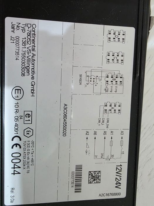 Tahograf digital + impulsor
