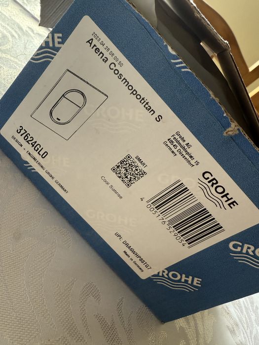 Clapeta Grohe Cosmopolitan Arena S Auriu Lucios Gold