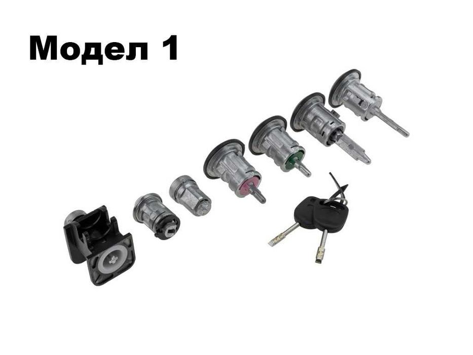 Комплект ключалки за всички врати ,запалване,резервоар за Ford Transit