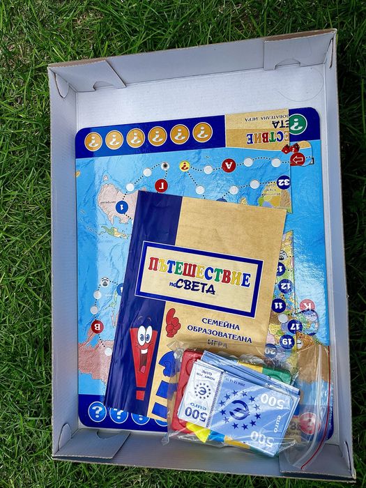 Настолна игра “Пътешествие по света”