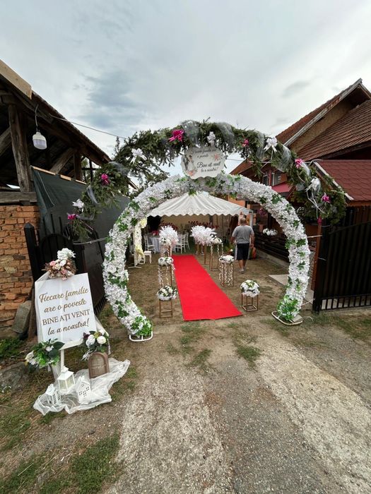 Aranjamente florale spectaculoase & Decor fum greu& tort shots