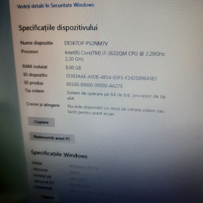 Laptop Sony vio sve171C11M