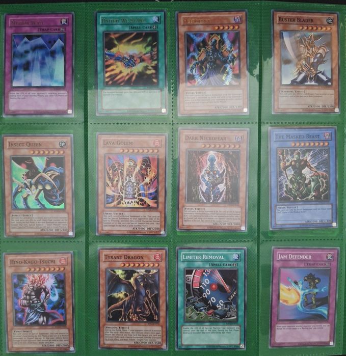 Оригинални фойл Yu GI OH карти в отлично състояние
