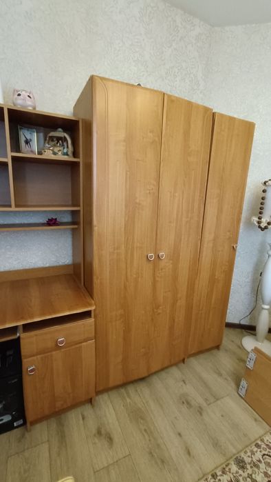 Компьютерный стол, шкаф, пенал